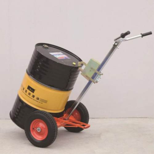 油桶车DE油桶搬运车充气式轮子轮胎手动搬运车简易手推油桶车