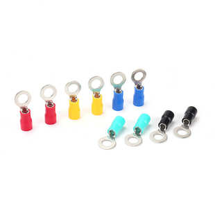 预 绝缘压rv2端子4预冷圆铜绝缘接线型端子端子rv冷 接头压圆形