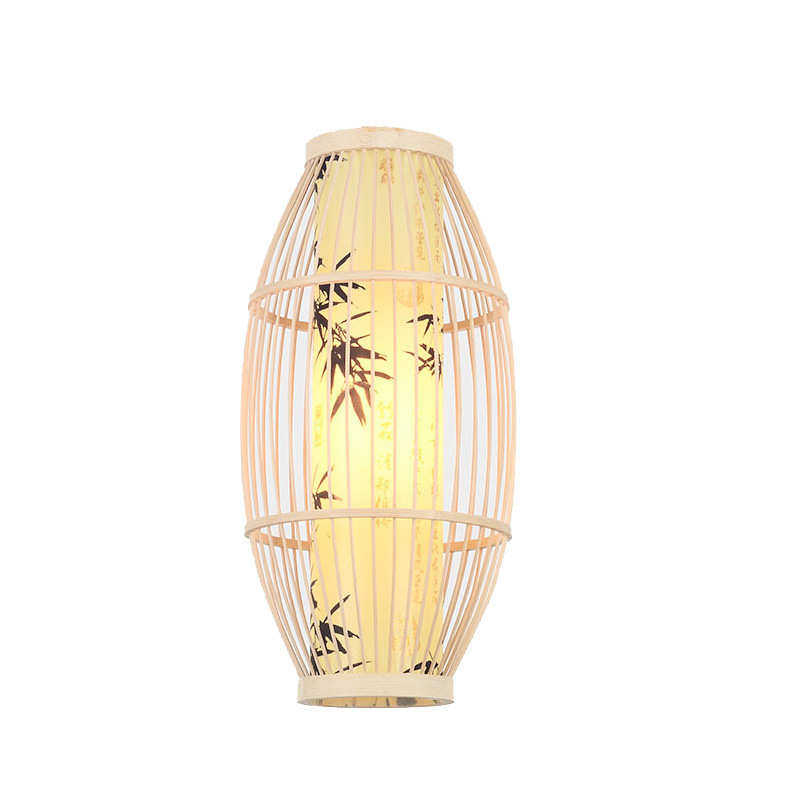 中式竹编竹艺吊灯禅意茶室餐厅灯笼火锅店民宿东南亚创意日式灯具,家装灯饰光源,客厅吊灯,淘宝优惠券,粉丝福利购,淘宝优惠卷