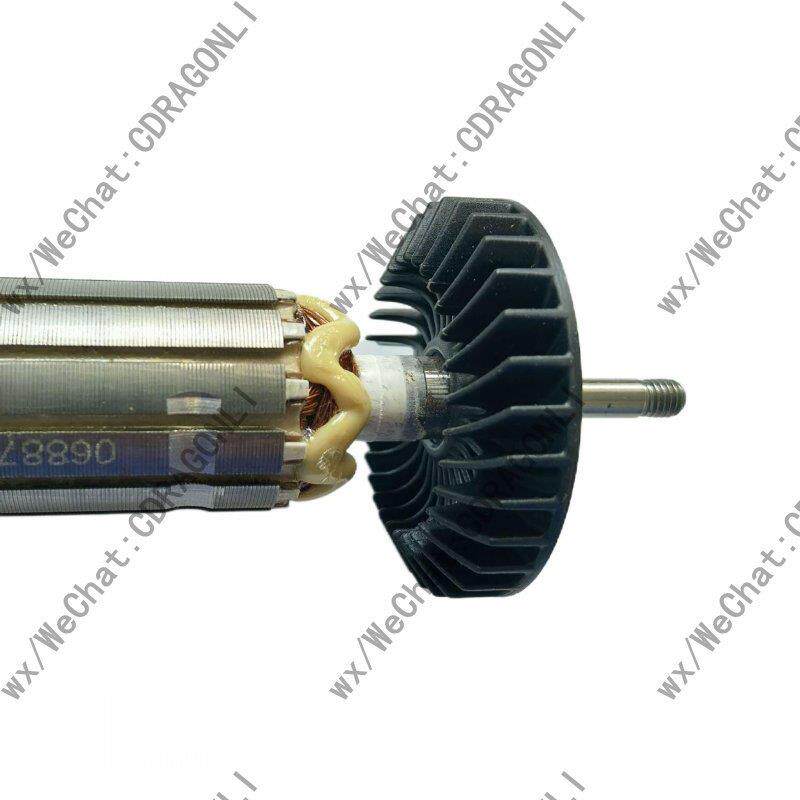 角磨95n56转子h5TJFn马达9558电机hrhb1010机7-9零配件