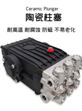 高压清洗机曲轴泵 三柱塞铜泵 兼容Interpump WS201 201 252