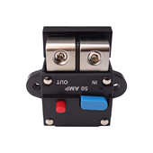 300A 方形可手动复位50A 房车船舶电路热断路器 过热过流自动复位