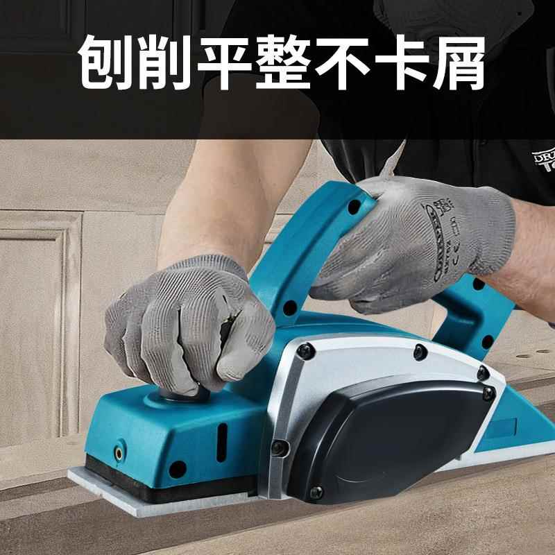 木工手提台功式多能电452刨机子机小型家用木工台刨压刨菜砧板板