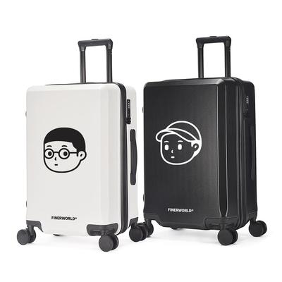 正品fnerworld定制图箱案行李女行箱男i登机箱旅24寸轻便潮学生拉