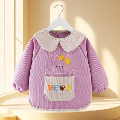 幼儿园宝宝罩衣婴儿防水吃饭罩衣