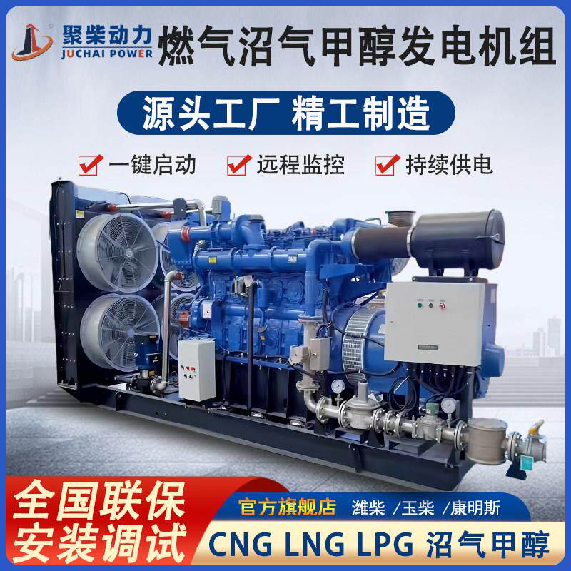 200KW沼气发电机组30/50/75/100/150/250/300/400千瓦燃气发电机