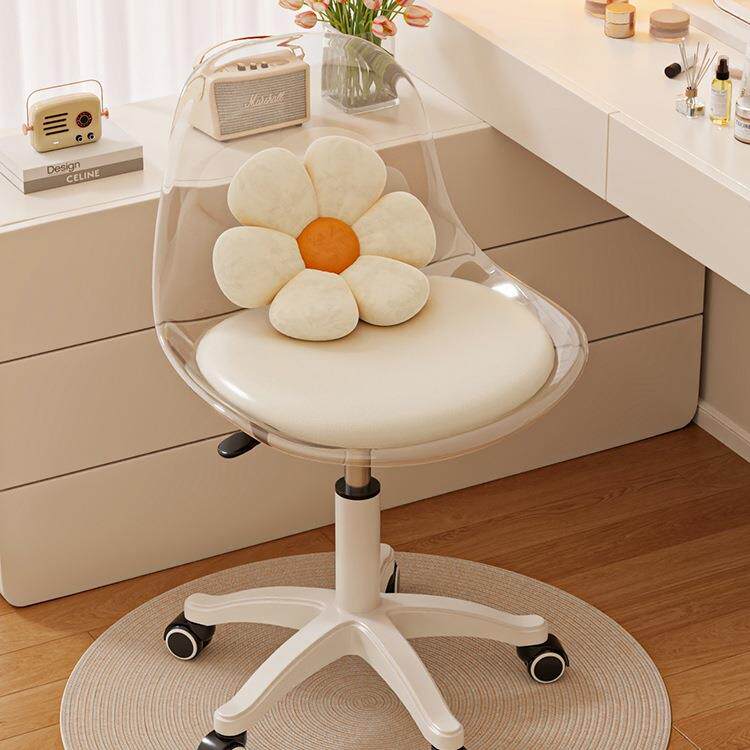 化妆椅家用梳妆台专用椅子轻奢高级化妆凳子女生卧室升降靠背转椅