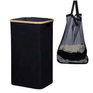 大家用衣大容服量脏衣收纳ATU筐超带盖脏篓可折叠方型牛津布脏衣