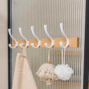 浴室挂衣架挂钩免打孔挂衣钩进门玄关鞋 柜衣帽钩浴室试衣间挂衣架