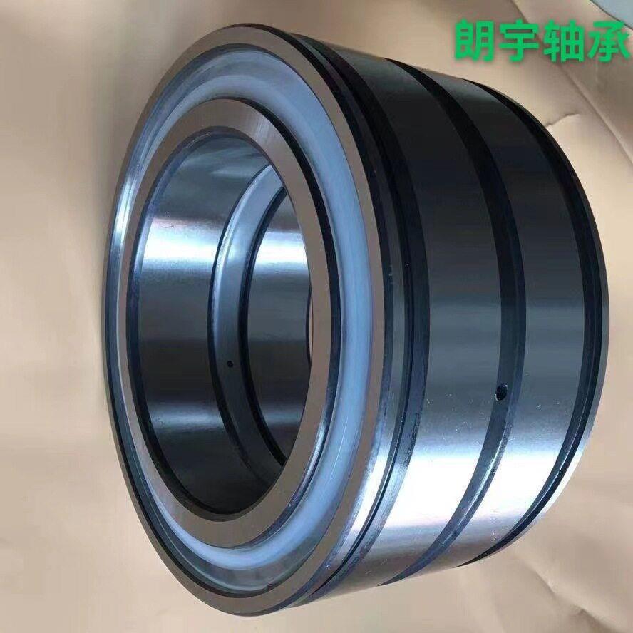 满装圆柱滚子轴承SL04-5018NR滑轮用双列圆柱滚子轴承带止动环