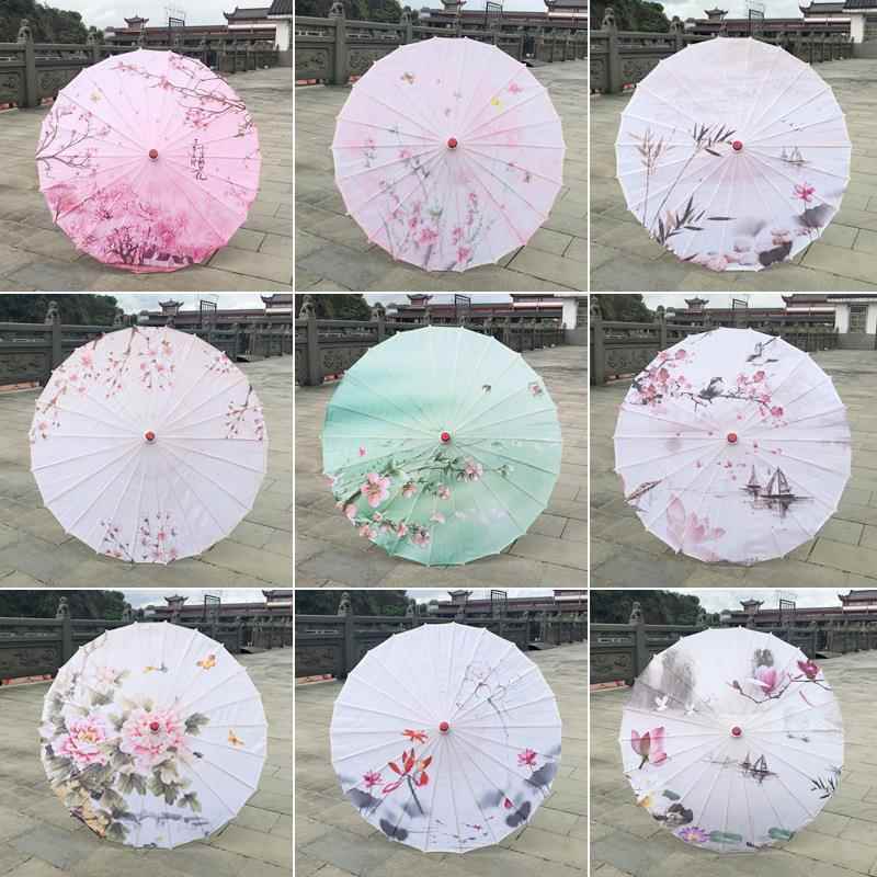 油纸伞舞蹈演出伞雨伞女古风伞跳舞伞旗袍走秀防雨婚庆装饰汉服伞