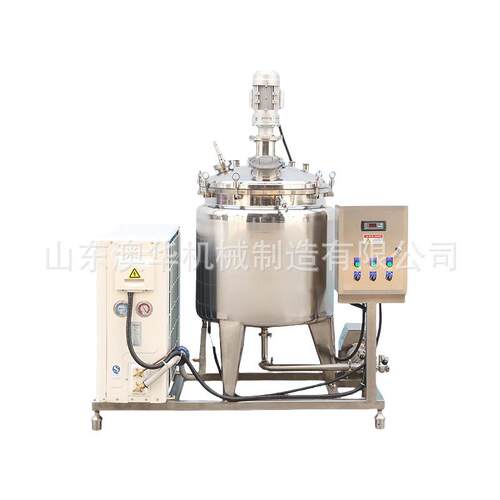 护肤化妆品搅拌罐制药液压升降真空反应釜真空双向搅拌乳化罐