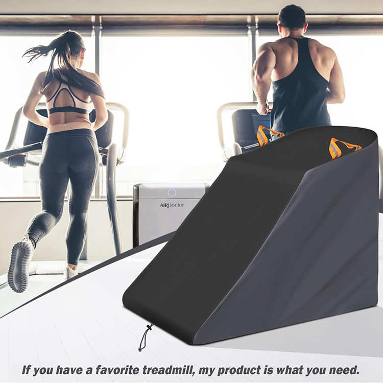 防雨罩防晒户外跑步机提手防护罩反光家用防尘罩健身器材带