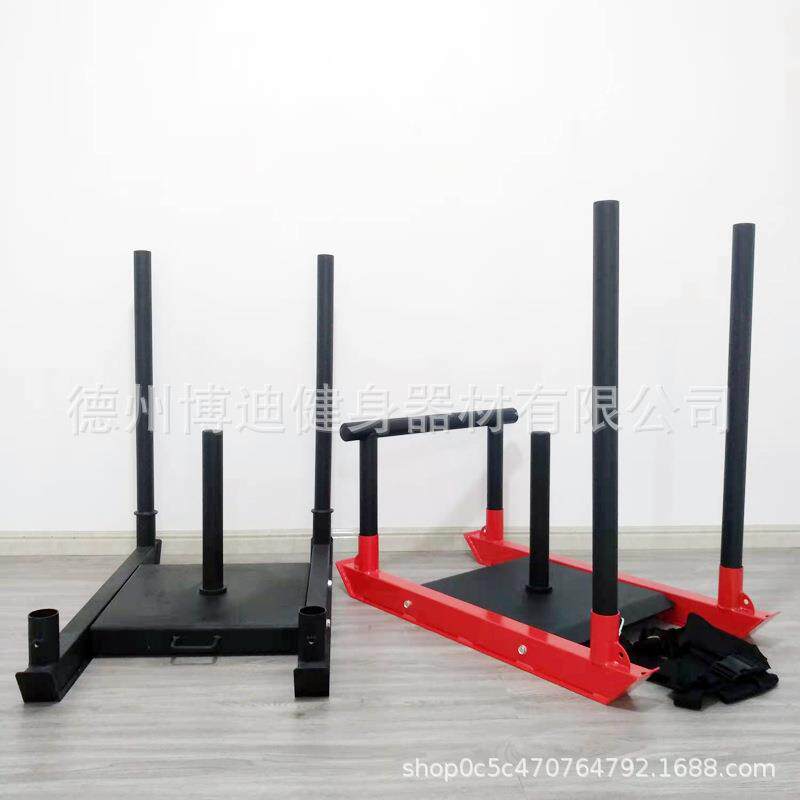 健身雪橇车雪橇车阻力雪橇车健身房阻力健身车负重雪橇车雪橇推车