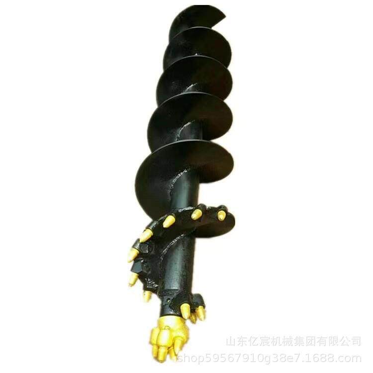 挖改螺旋钻机挖掘机钻头钻杆光伏打桩机钻洞桥梁地基打桩机动力头