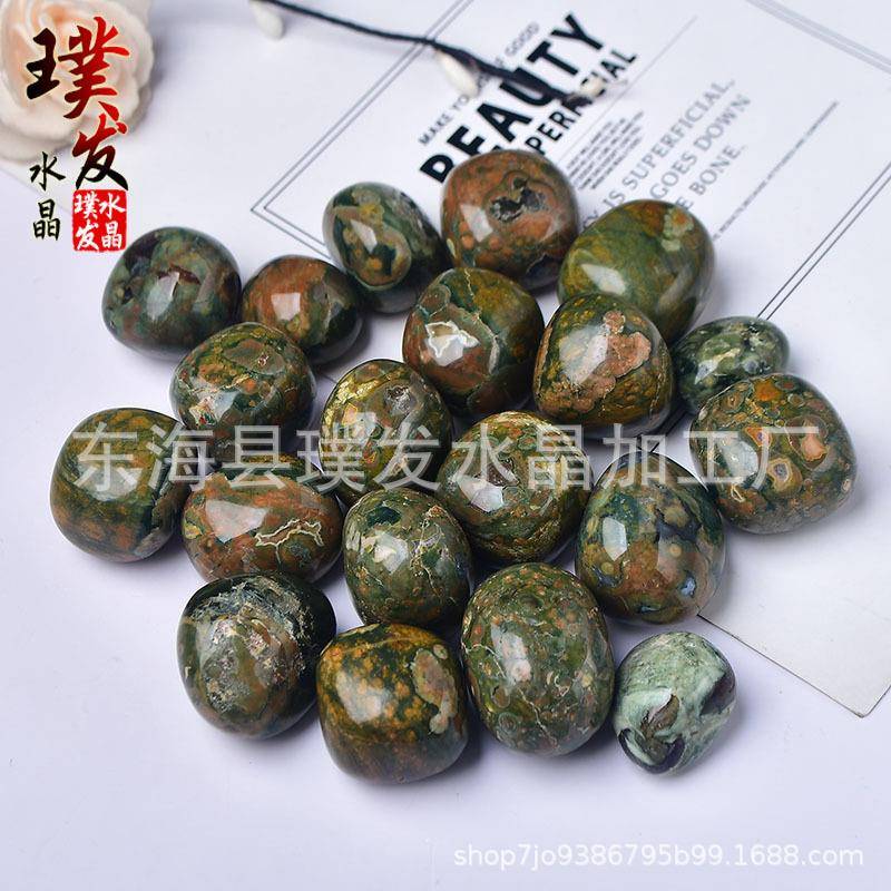 天然雀仔石滚石热带雨林大颗粒打磨石鱼缸石盆栽装饰装潢材料