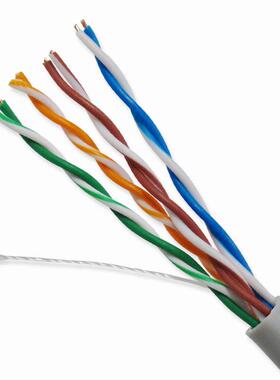 工厂供应无氧铜新亿通室内超五类网线CAT5e全新料270米