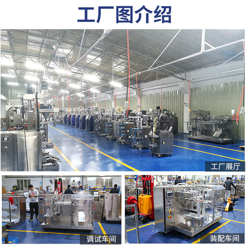 全自动双头液体水平给袋机 异形袋果汁饮品包装机 西梅汁包装机