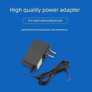 3V5V6V7.5V9V12V15V24V正负端剥锡裸线1A23A充电源适配器