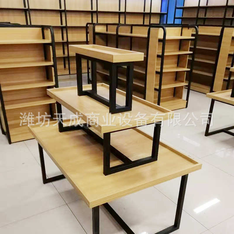 木质钢加厚货架宠物店批发批发木货架货架婴 孕展示架店办公用品