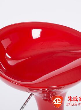 酒吧椅子高OYP现凳前台椅吧台椅升降椅高脚转椅吧旋转脚台代简约