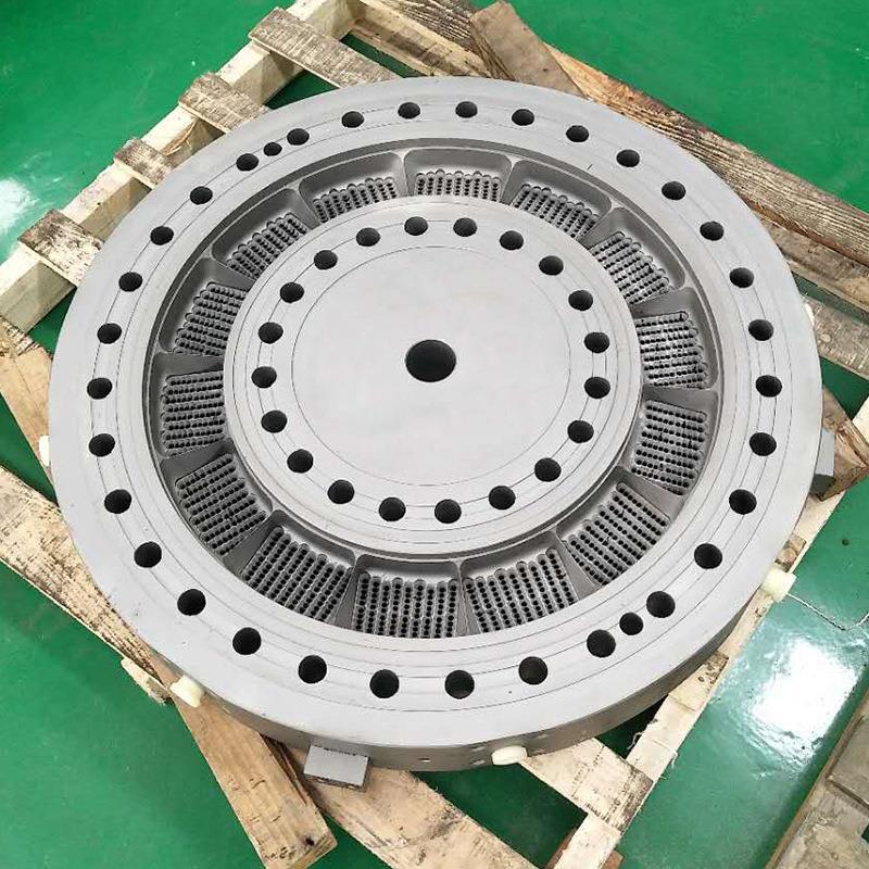 喷砂加工铝合金不锈钢表面喷砂处理轮胎模具加工前后对比