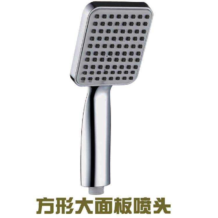 方形花洒头手持花洒喷头莲蓬头单头塑料淋浴洗澡用浴室家用大水量