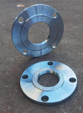 丝扣法兰片 丝接内牙 镀锌法兰片 丝口法兰盘DN25-DN100