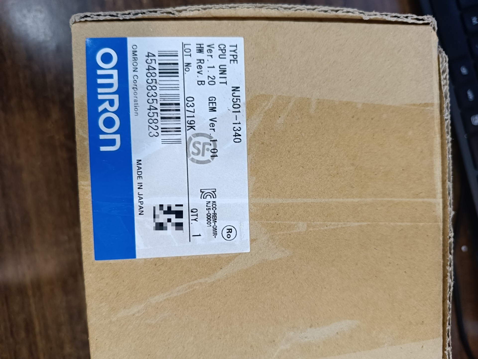 NJ501-1340 欧姆龙CPU单元控制器