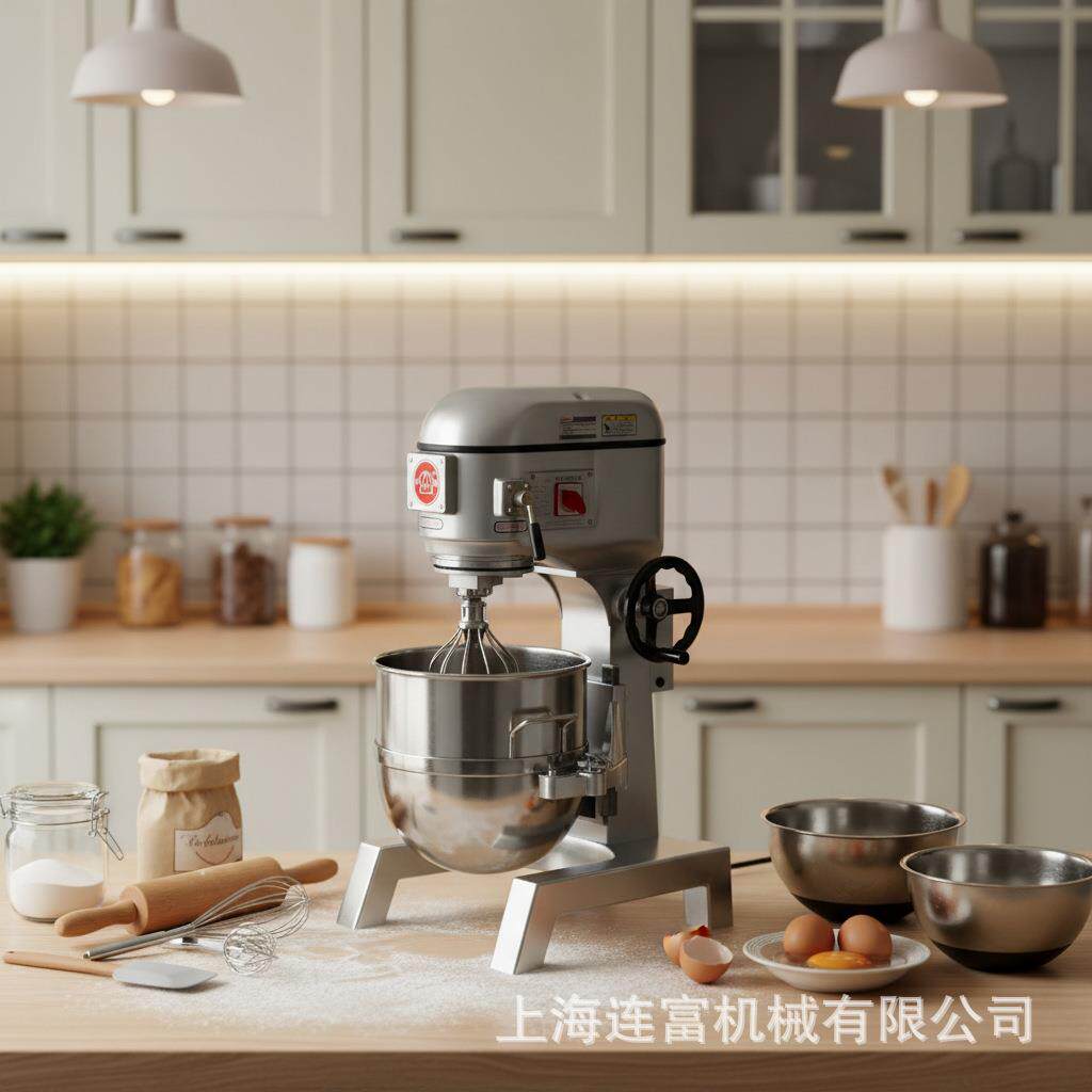商用多功能食品搅拌机打蛋/和面/馅料搅拌20升三档三速打蛋机器