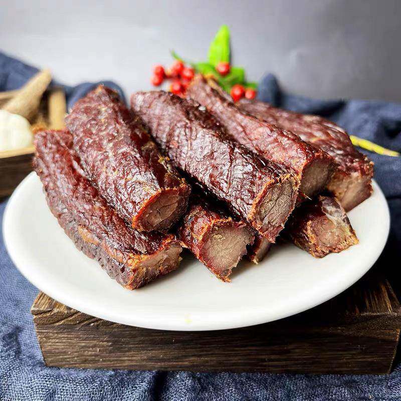 内蒙古真烤风干 干牛肉干 干嚼劲宿舍手撕特产麻辣追剧解馋解饱休