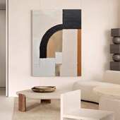 S.D.手绘油画现代简约立体肌理客厅沙发装 饰画玄关餐厅抽象挂画