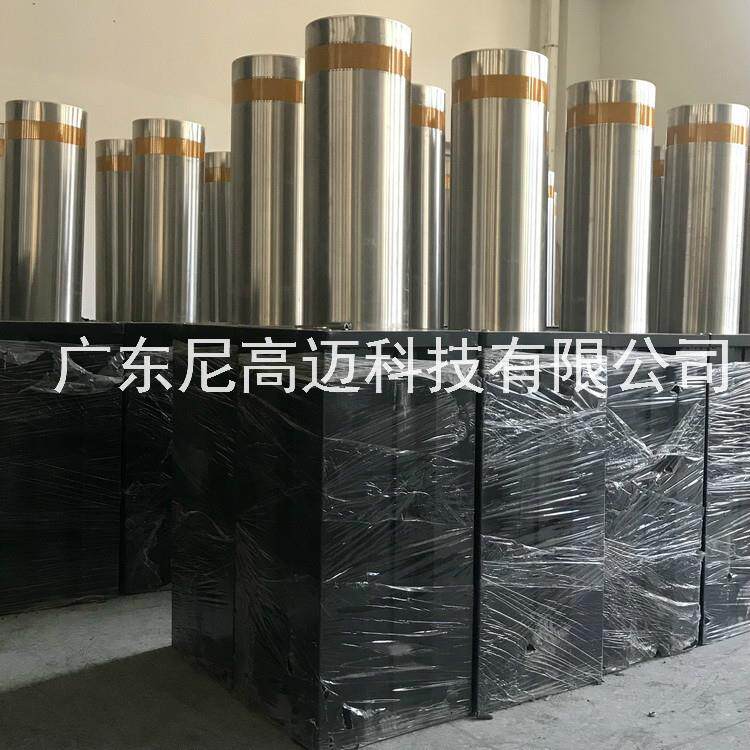 成都液压升降柱路障小区学校大门成品防撞手动路桩不锈钢车档