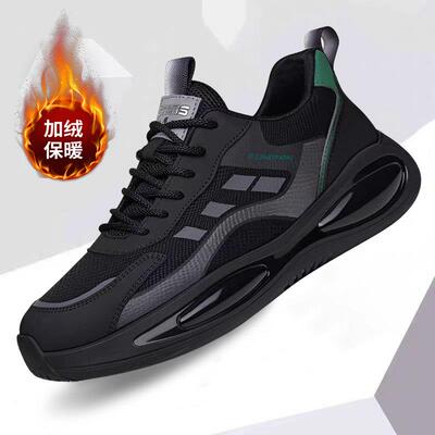 高档男鞋冬季棉鞋加绒休闲男潮鞋旅游鞋软底防臭跑步鞋男款运动鞋