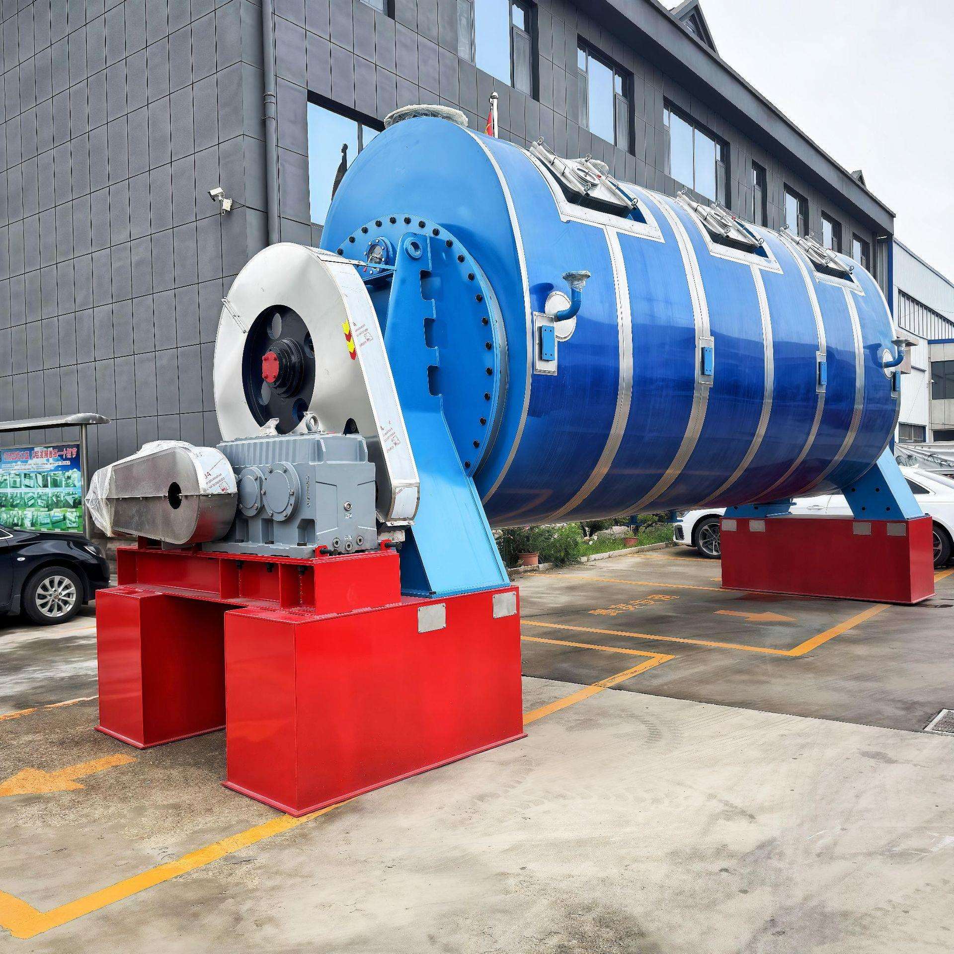 卧式负压动物油炼油机工业动物油熬炼锅鸡鸭油脂榨油流水线