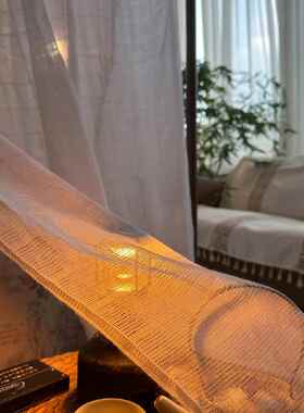 绑围绳款式蚊床老帐三开门纯F98T7SSM棉宫廷落地卧室用茶室床幔床