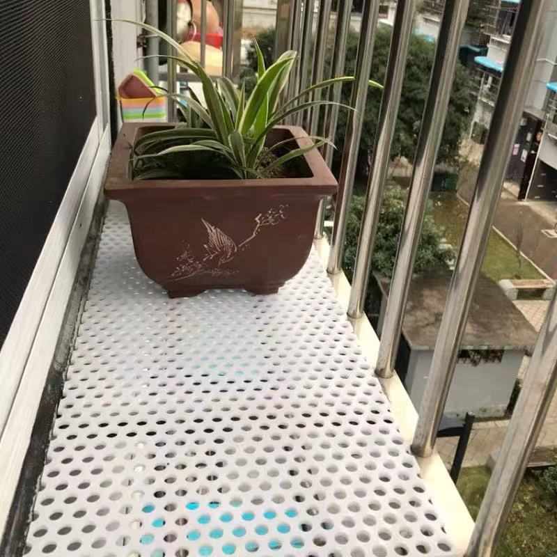 塑料冲孔板网 PP冲孔网装饰洞洞板食品级PP孔板洞洞板过滤网板件