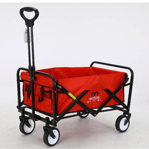 户外野营拉车折叠露营小拖车营地手推车野餐车轻便折叠简易拉杆车