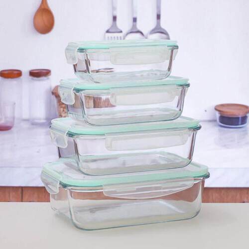 plastic food fruit storage box container lunch fridge big