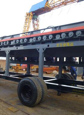 1580泥石分离机煤矸石混料建筑垃圾石灰石滚轴筛分机厂家