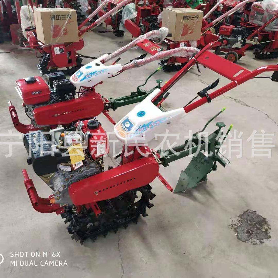 农用微耕机家用耘耕机除草机汽油机动力田园管理机可开沟耘锄播种