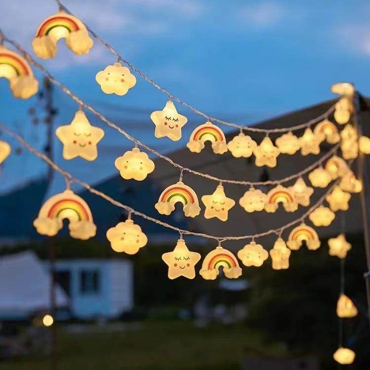 儿童帐篷小彩灯星星灯生日场景布置装饰10岁女孩少女房间氛围灯串,节庆用品/礼品,装饰灯,淘宝优惠券,粉丝福利购,淘宝优惠卷