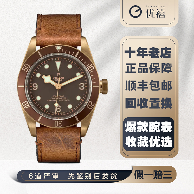 98新帝舵碧湾系列手表青铜自动机械男表43mm M79250BM-0005