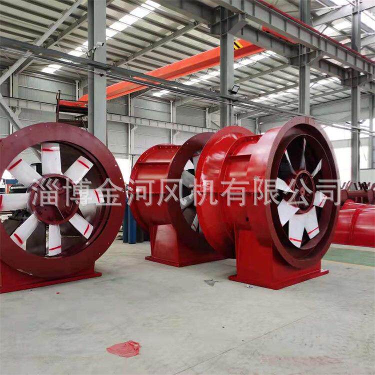 金河FKZ(K45)-6-1218.5Kw带安标无驼峰矿用轴流通风机不锈钢风机