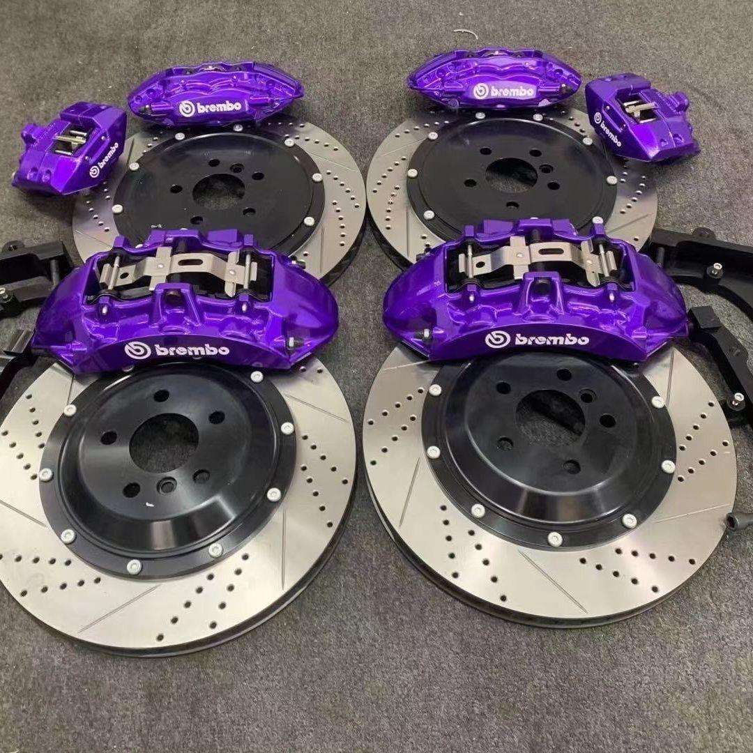 布雷博brembo V6前六后四活塞刹车卡钳套装适用任意车型18寸轮毂