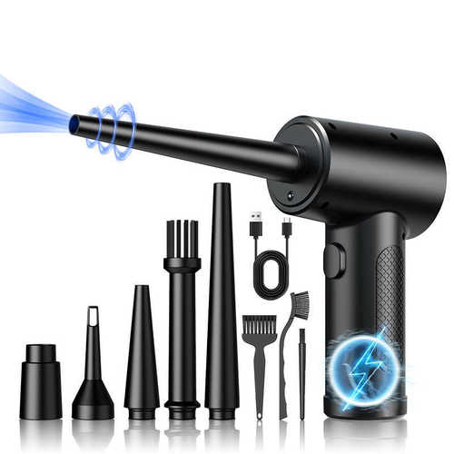 新款私模电动空气除尘器电脑机箱键盘吹尘器车载无线便携户外吹风