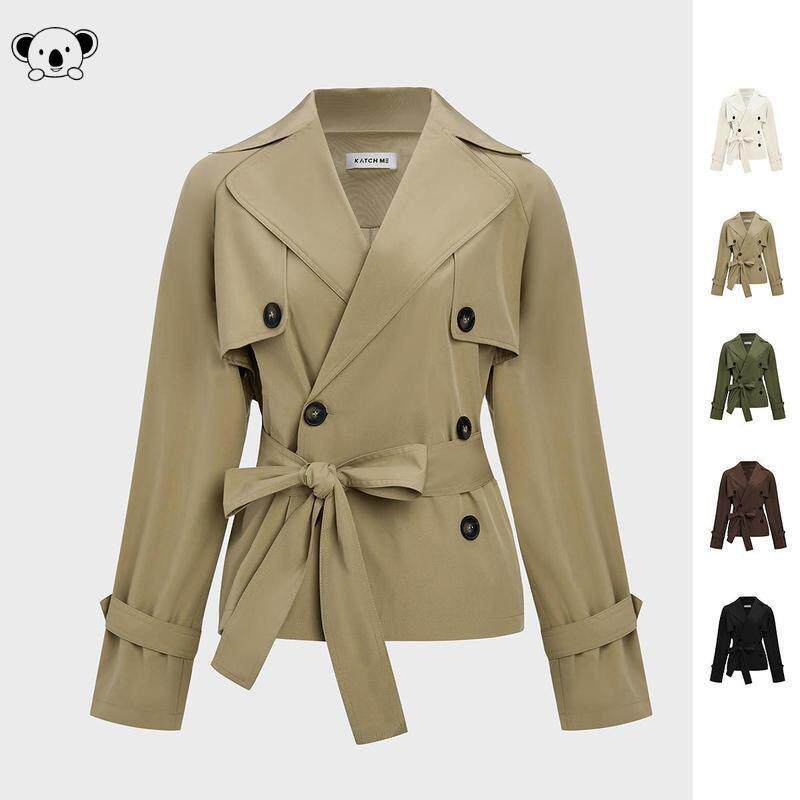 D 81896 Women Casual Trench Coat Classy优雅风衣