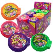 儿时经典 泡泡糖儿童卷盒子泡泡糖小孩趣味糖果零食 80后怀旧一卷