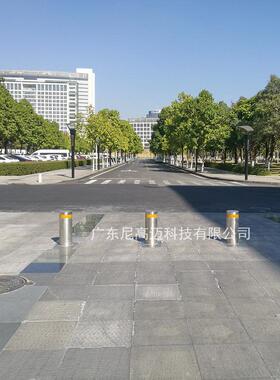 尼高迈自动液压升降柱不锈钢电动路桩防恐路障肇庆揭阳学校升缩庄