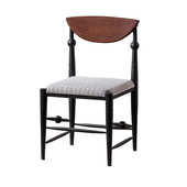 餐椅创意中家用客厅新品 实木靠背椅休闲古风 椅子软座个性